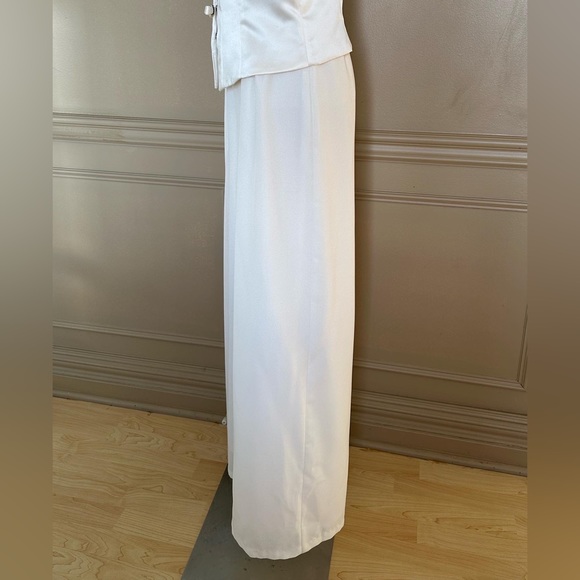 Vintage Nu Mode white pant suit size 8 - Picture 5 of 14